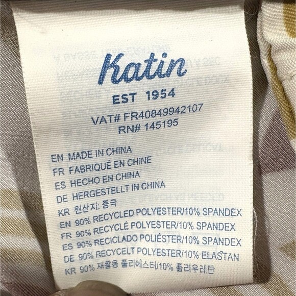 Katin Slice Hybrid Swim Trunk Youth Big Boys Poly Stretch Shorts Youth 25 Medium - Picture 10 of 15